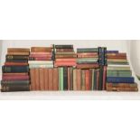 A collection of antique and vintage books including campaign and history books, "History of war in