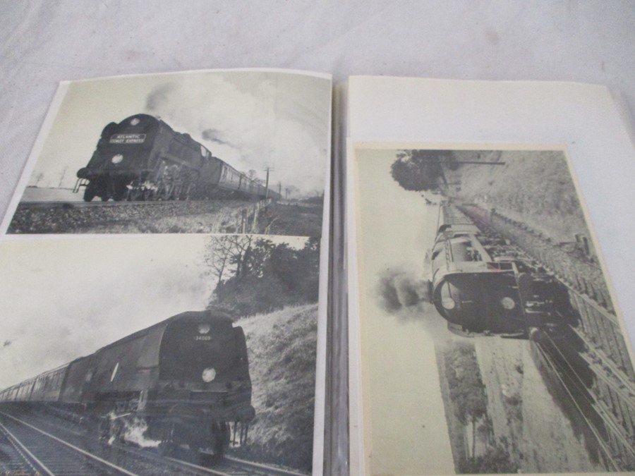 A collection of Railways related photographs and postcards etc. - Image 2 of 35