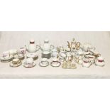 A collection of foreign part tea sets