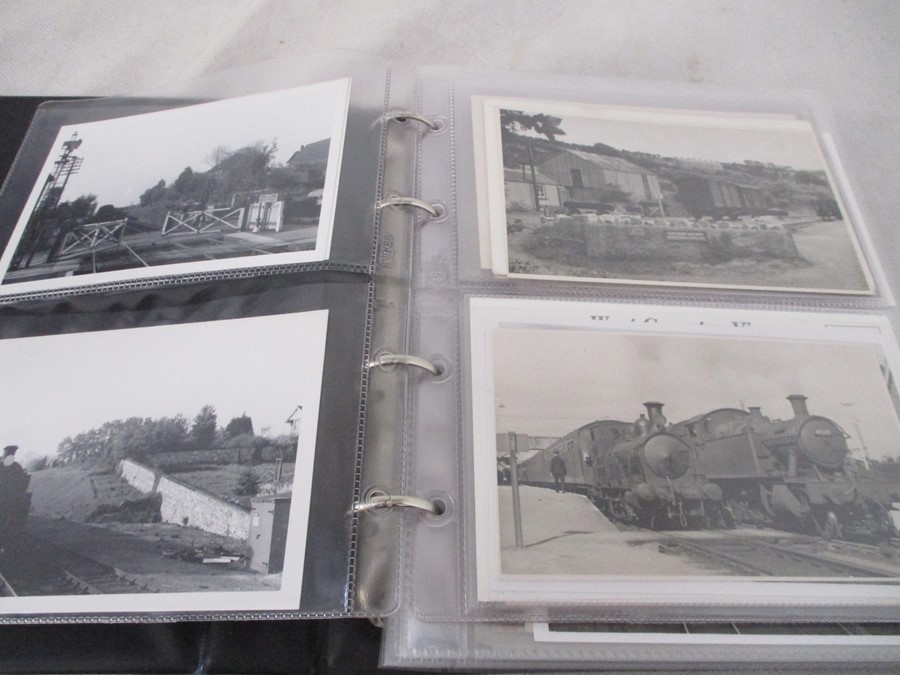 A collection of Railways related photographs and postcards etc. - Image 11 of 35