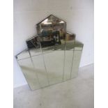 A modern Reflections Art Deco mirror