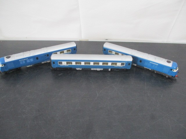Hornby Tri-ang Blue Pullman three car train set. - Bild 2 aus 6