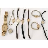 A collection of vintage watches