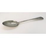 A Georgian hallmarked silver serving spoon, weight 59.9g