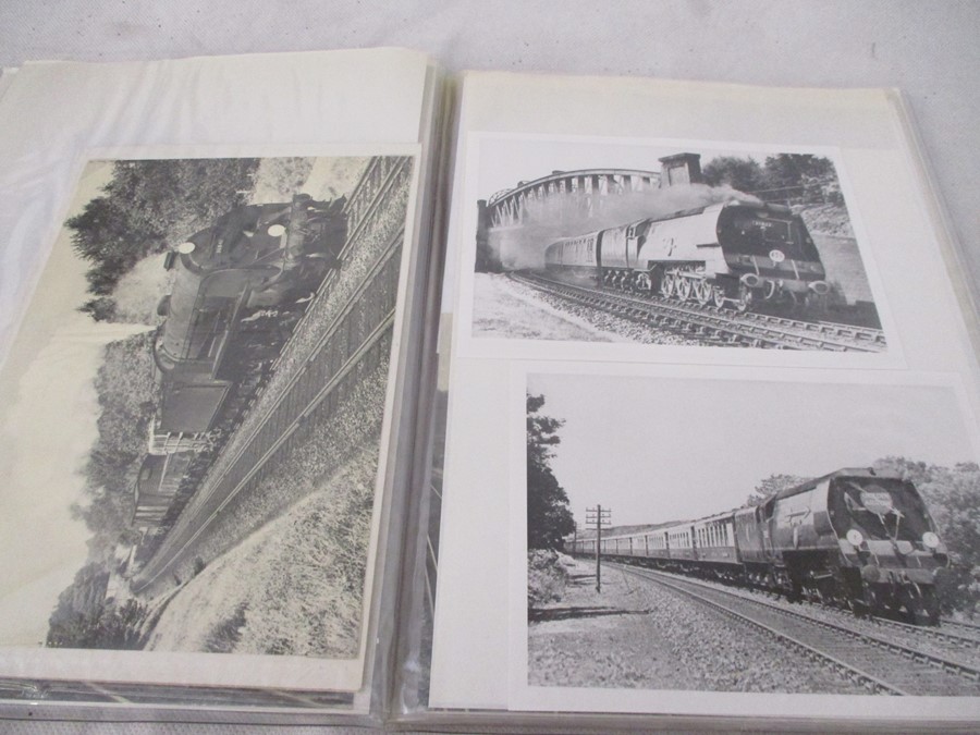 A collection of Railways related photographs and postcards etc. - Image 3 of 35