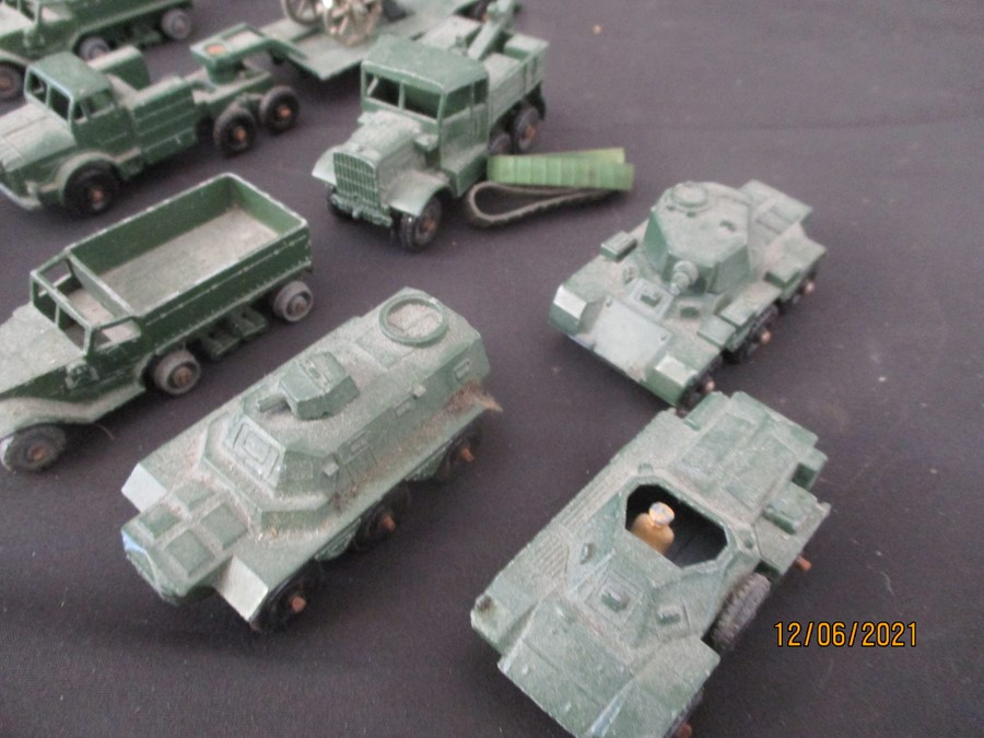 A selection of vintage play worn model cars including Lesney, Corgi and Dinky - Bild 3 aus 33