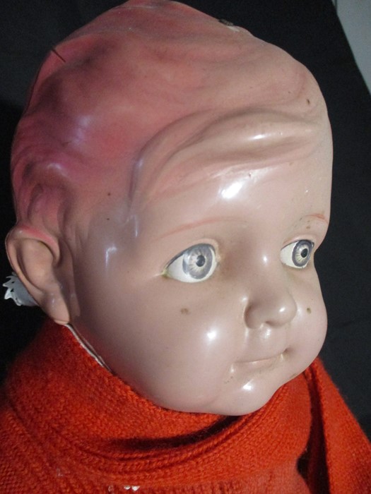 A vintage celluloid jointed doll - Bild 2 aus 8
