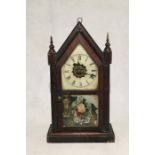 A Waterbury clock company mantle clock