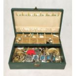 A collection of costume jewellery etc.