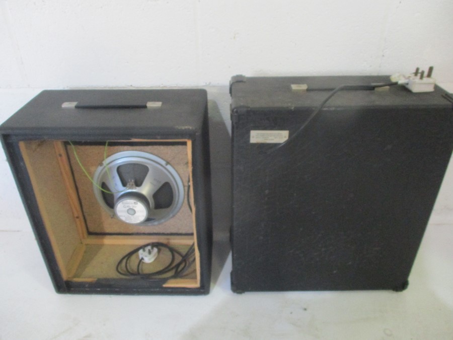 Two vintage guitar amps, a JSH C15T and a Sound City SC30B. - Image 6 of 8