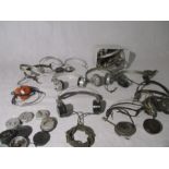 A collection of vintage headphones some A/F