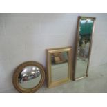 A collection of three mirrors.