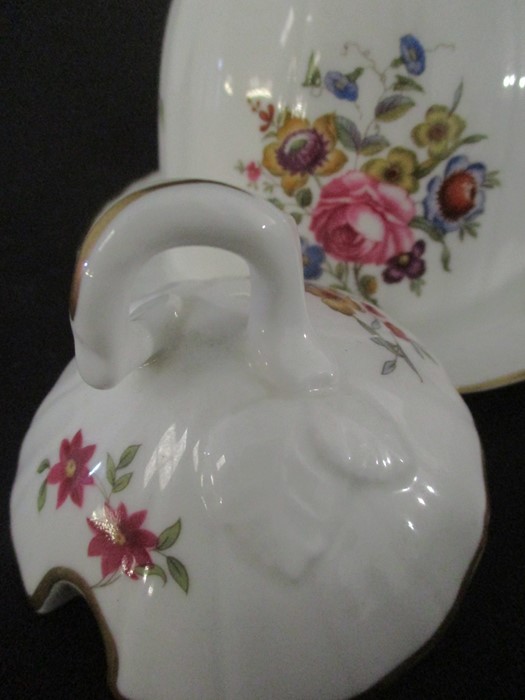 A part Royal Albert "Lavender Rose" tea set ( 1 cup cracked) along with a Worcester clock and a - Image 14 of 16