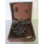 A 1960's Kelvin Hughes marine survey sextant, mark III ( serial number 67994), made in Great