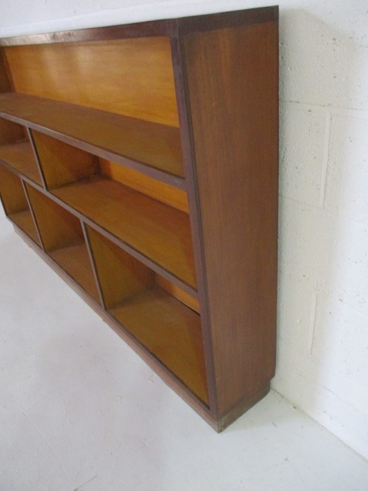 A freestanding long bookcase - length 200cm, width 111cm, depth 26cm - Image 2 of 8