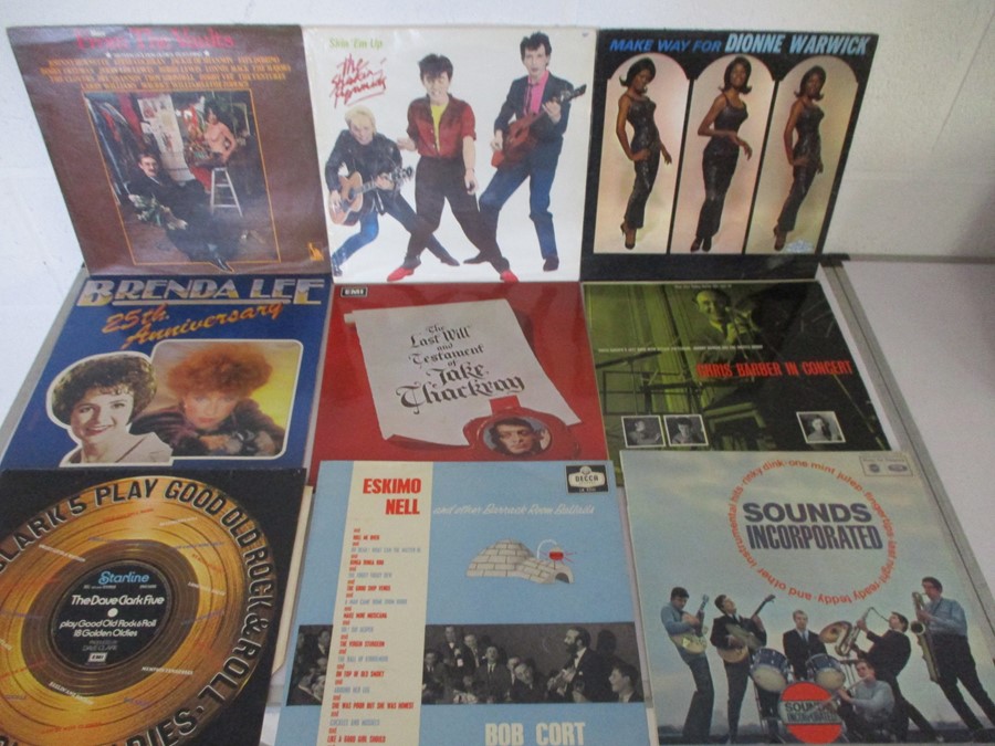 A collection of mainly 1960's 12" vinyl records including Elvis Presley, Eddie Cochran, The Moody - Image 5 of 6