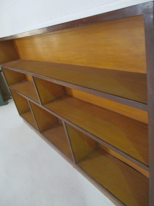 A freestanding long bookcase - length 200cm, width 111cm, depth 26cm - Image 6 of 8