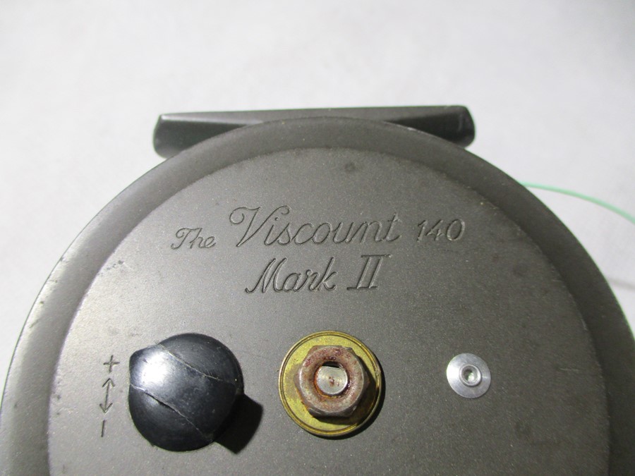 A Hardy Bros. Ltd "The Viscount 140 Mark 2" fishing reel in case - Image 5 of 10