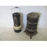 Two vintage heaters ( for decorative purposes only)