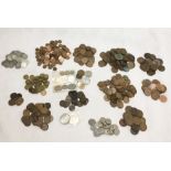 A collection of various British coinage including, shillings, halfpennys, half crowns etc.