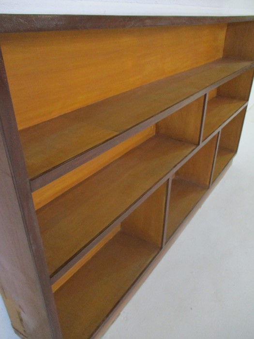 A freestanding long bookcase - length 200cm, width 111cm, depth 26cm - Image 5 of 8