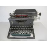 A vintage Imperial typewriter made by the Imperial Typewriter co ltd.