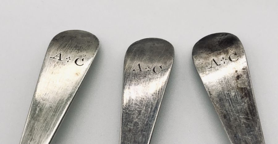 A collection of hallmarked silver coffee spoons, total weight 94.3g - Image 2 of 3