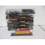 A collection of ten limited edition cased Oxford Haulage Company die-cast transport vehicles