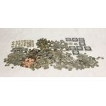 A large collection of British and foreign coinage both pre-decimal and post including a number of