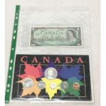 "Canada's Centennial Collection - The coins of 1967 in proof-like condition", along with a