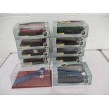 A collection of ten limited edition cased Oxford Haulage Company die-cast transport models including