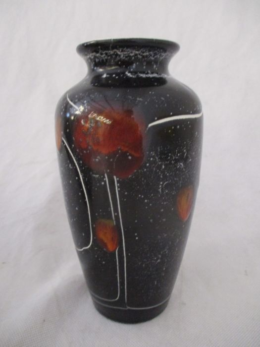 A Denby Glyn Colledge designed vase along with two Poole pottery vases (1 A/F) and one other - Image 3 of 17