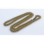 A tested 14ct gold filigree chain ( replacement clasp) weight 17.8g