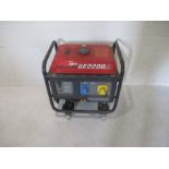 A portable Kawasaki OHV GE2200A generator - working condition