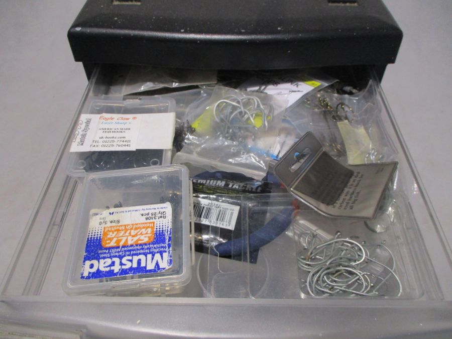 A four drawer cabinet of sea fishing tackle - Image 2 of 5