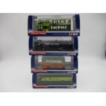 A collection of four Corgi limited edition "The Original Omnibus" coaches (1:76 scale), including