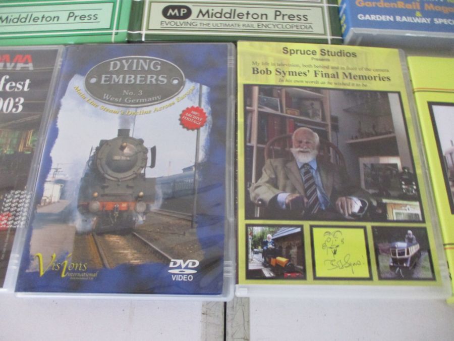 A collection of mainly European railway related books, DVD's, magazines and VHS video's etc - Image 14 of 15