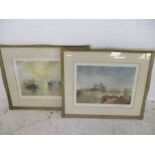 A pair of Antoine Jaymard signed prints of Venice published by the Gainsborough Galleries