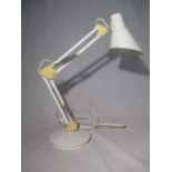 An Anglepoise lamp by Endon.