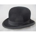 A vintage "Furtex" bowler hat