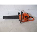 A Silverline 45.00cc petrol chainsaw