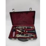 A cased Blessing clarinet - numbered 501288