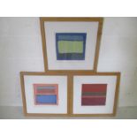 Roy Speltz (b. 1948) three lithographs - "Compassion", "Rhythm" and "Horizon" all signed and