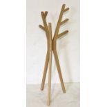 A contemporary coat stand