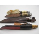 Four vintage knives including Tommi, Nowill & Sons and Wade & Butcher etc.