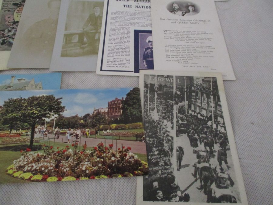 A collection of photographs, postcards etc including various postcards from Lyme Regis/Uplyme etc. - Image 9 of 52