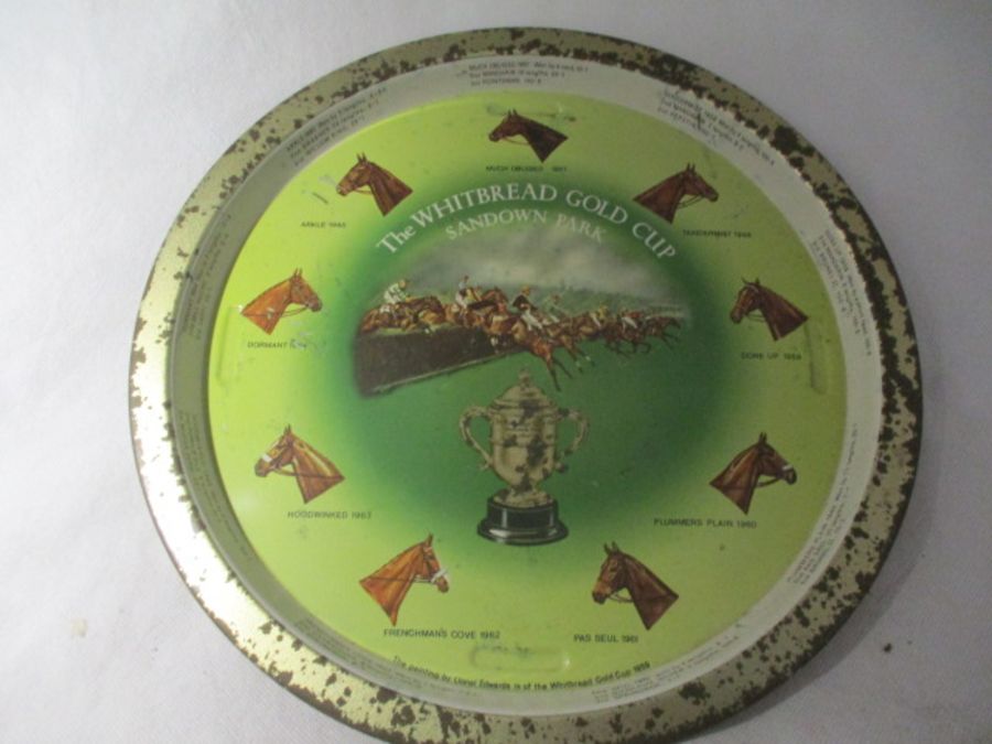 A collection of horse related memorabilia including a brass and iron ashtray formed as a hoof and - Image 14 of 20