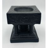 A model of the font in Winchester Cathedral by W.H.Goss, pub. by A.L.Henty, Winchester