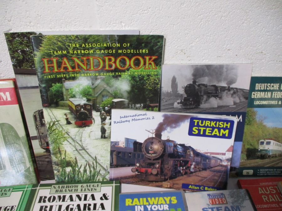 A collection of mainly European railway related books, DVD's, magazines and VHS video's etc - Image 4 of 15