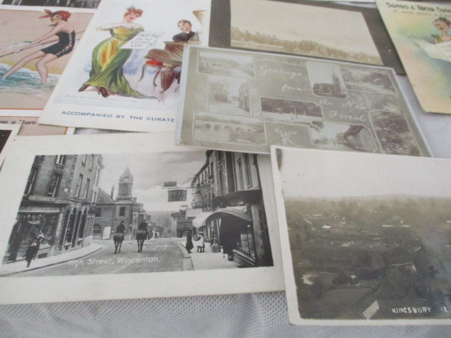 A collection of photographs, postcards etc including various postcards from Lyme Regis/Uplyme etc. - Image 44 of 52